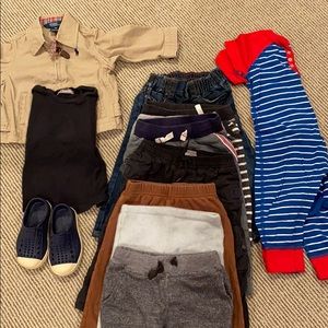 Lot of boys 12-18 mo clothes Polo Tea Collection